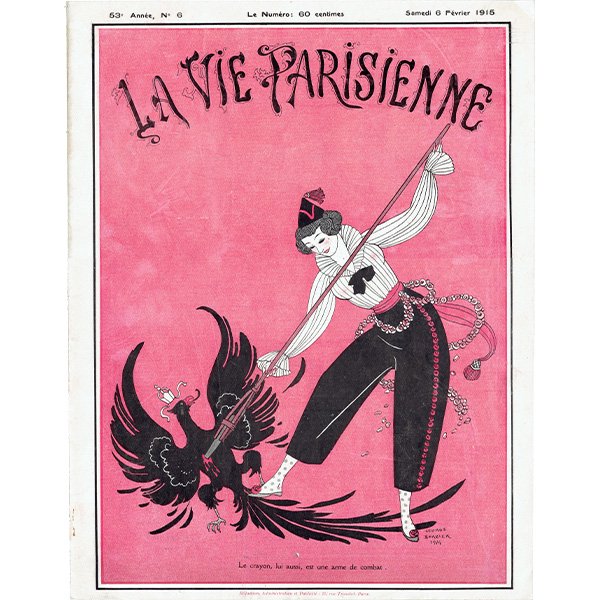 ジョルジュ・バルビエ（George Barbier）フランスの雑誌表紙 〜LA VIE PARISIENNE〜より 0257