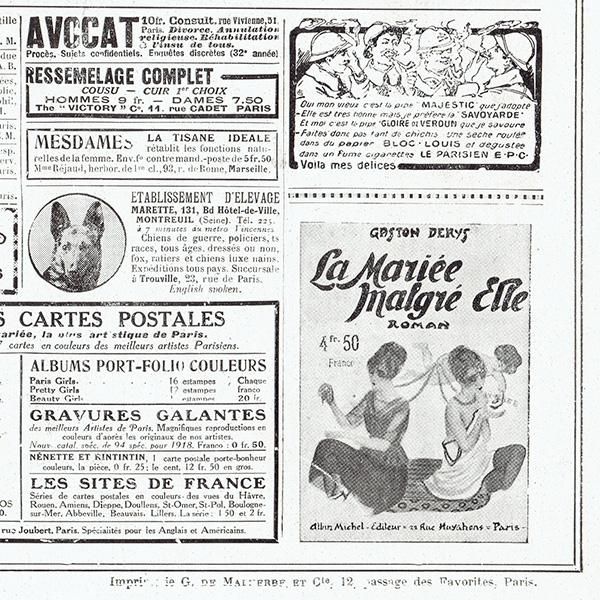 フランスの雑誌挿絵 ～LA VIE PARISIENNE～より Georges Alfred