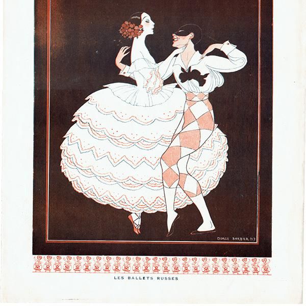 른塦ХӥGeorge Barbier˥ե󥹤λ޳ LA VIE PARISIENNE 0280