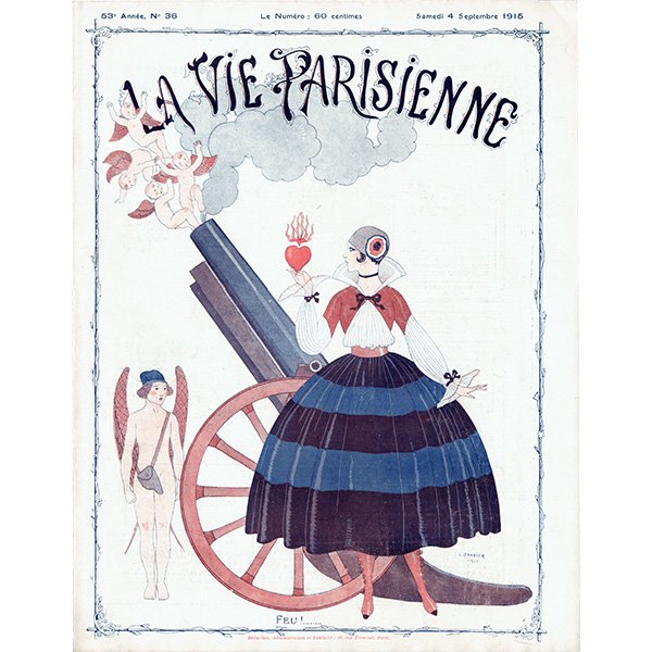 ジョルジュ・バルビエ（George Barbier）フランスの雑誌表紙 〜LA VIE PARISIENNE〜より 0286
