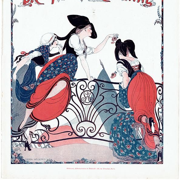 ゲアダ・ヴィーイナ（Gerda Wegener）フランスの雑誌表紙 ～LA