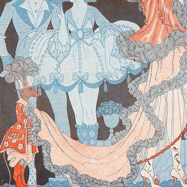 ジョルジュ・バルビエ(George Barbier)フランスの雑誌挿絵 ジョルジュ・バルビエ(George Barbier)フランスの雑誌挿絵