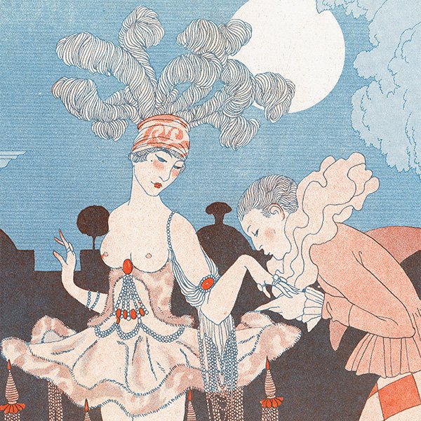 른塦ХӥGeorge Barbier˥ե󥹤λ޳ LA VIE PARISIENNE 0290