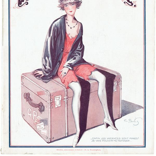 フランスの雑誌表紙 ～LA VIE PARISIENNE～より（Georges Alfred