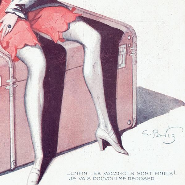 フランスの雑誌表紙 ～LA VIE PARISIENNE～より（Georges Alfred