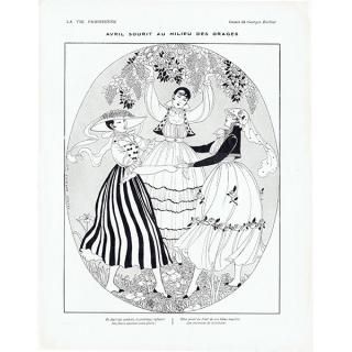 ジョルジュ・バルビエ(George Barbier) - 古いプリント・古い ジョルジュ・バルビエ(George Barbier) - 古いプリント・古い
