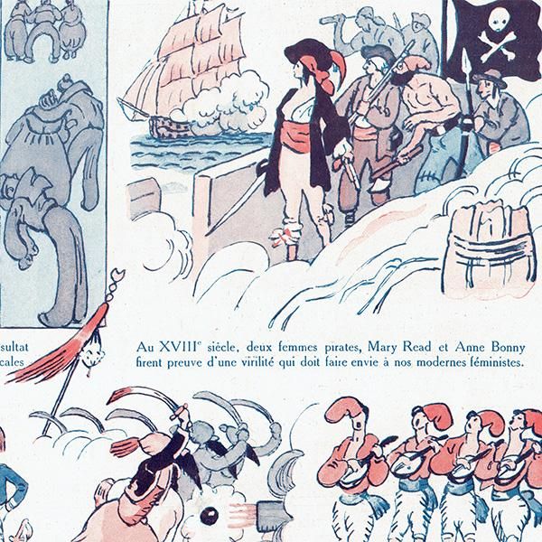 フランスの雑誌挿絵 ～LA VIE PARISIENNE～より（Henry Avelot