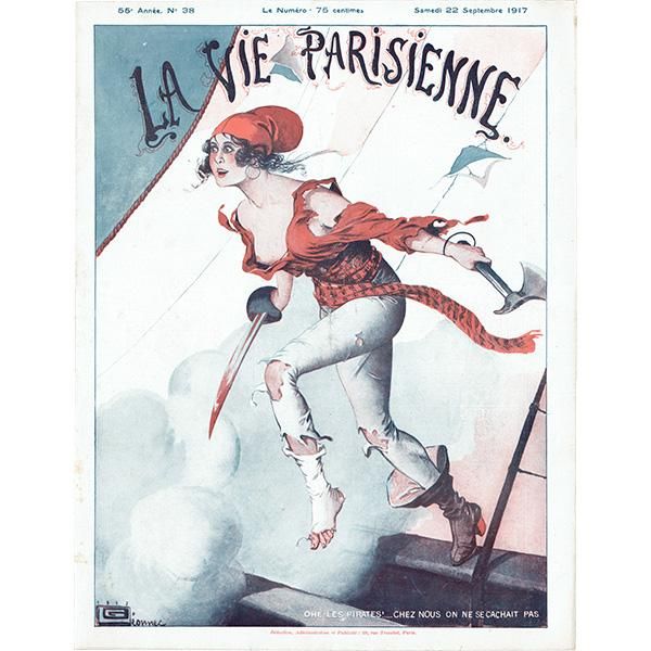フランスの雑誌表紙 ～LA VIE PARISIENNE～より（ジョルジュ
