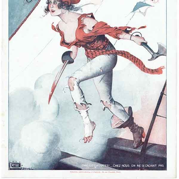 フランスの雑誌表紙 ～LA VIE PARISIENNE～より（ジョルジュ