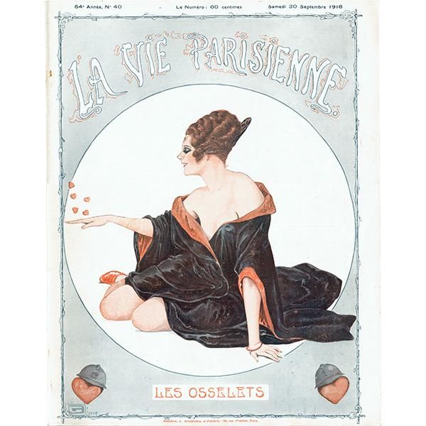 ファッション通販 安い フランスの雑誌表紙 ～LA VIE PARISIENNE～より（ジョルジュ その他