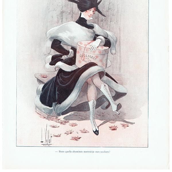フランスの雑誌挿絵 ～LA VIE PARISIENNE～より（Louis Vallet