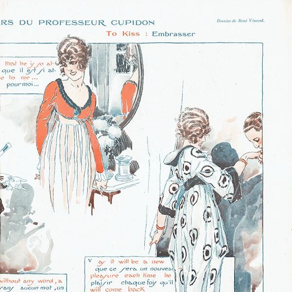 フランスの雑誌挿絵 ～LA VIE PARISIENNE～より（ルネ