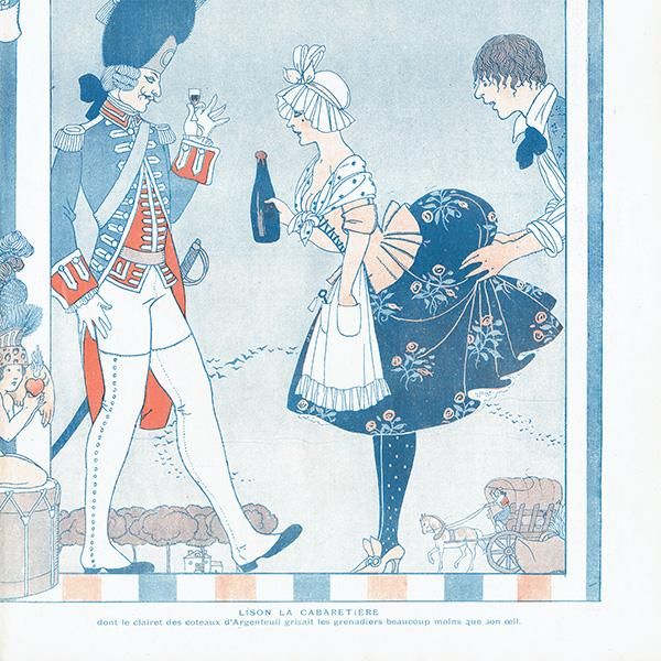 ジョルジュ・バルビエ（George Barbier）フランスの雑誌挿絵