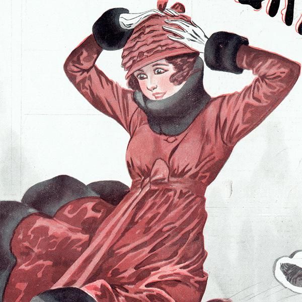フランスの雑誌表紙 ～LA VIE PARISIENNE～より（ジョルジュ