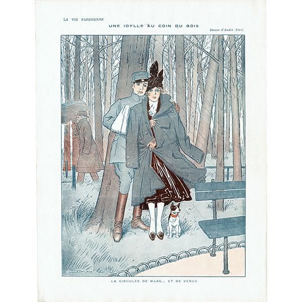 ファッションの フランスの雑誌挿絵 Nevil PARISIENNE～より（André VIE ～LA その他