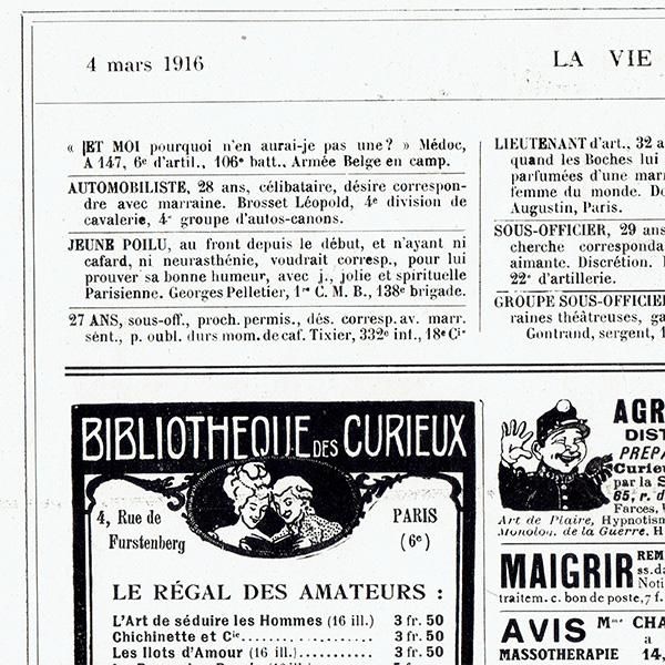 フランスの雑誌挿絵 ～LA VIE PARISIENNE～より（André Nevil