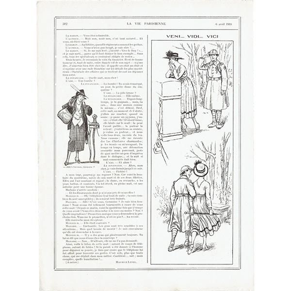 フランスの雑誌挿絵 ～LA VIE PARISIENNE～より（シェリ