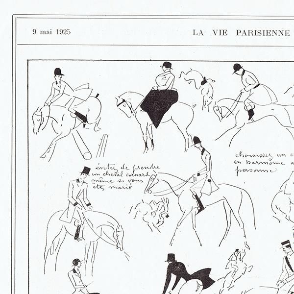 フランスの雑誌挿絵 ～LA VIE PARISIENNE～より（Jacques