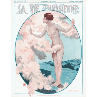 フランスの雑誌表紙 〜LA VIE PARISIENNE〜より（ジョルジュ・レオネック/Georges Léonnec）0367