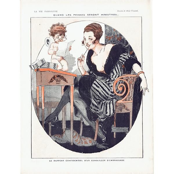 ե󥹤λ޳ LA VIE PARISIENNEʥ͡󥻥/René Vincent0371