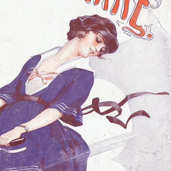 フランスの雑誌表紙 ～LA VIE PARISIENNE～より（Léo Fontan