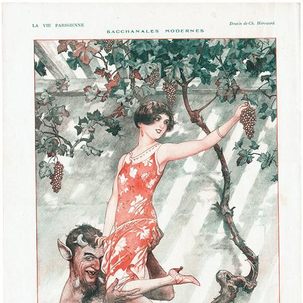 フランスの雑誌挿絵 ～LA VIE PARISIENNE～より（シェリ