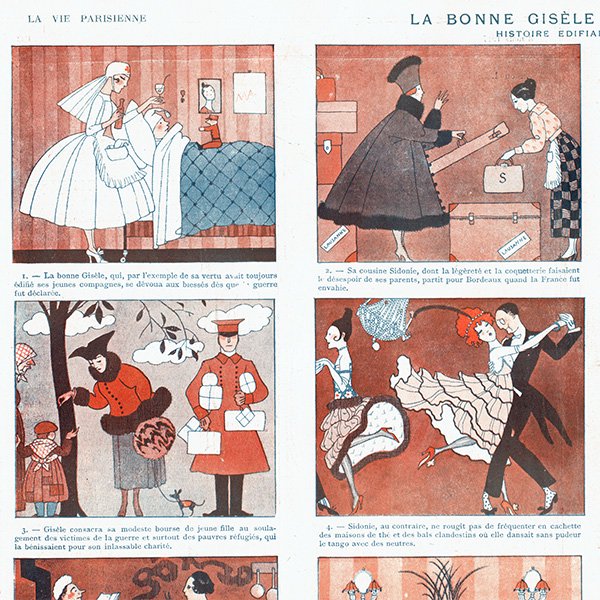 ジョルジュ・バルビエ（George Barbier）フランスの雑誌挿絵 〜LA VIE PARISIENNE〜より0421
