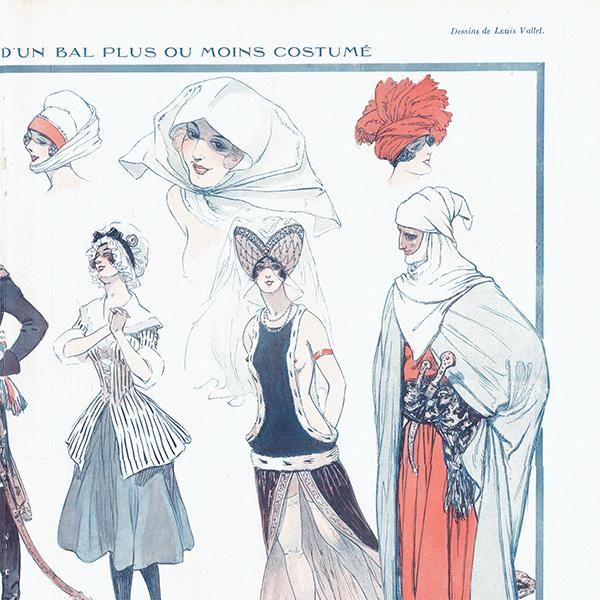フランスの雑誌挿絵 ～LA VIE PARISIENNE～よりLouis Vallet
