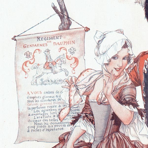 フランスの雑誌挿絵 ～LA VIE PARISIENNE～より（シェリ