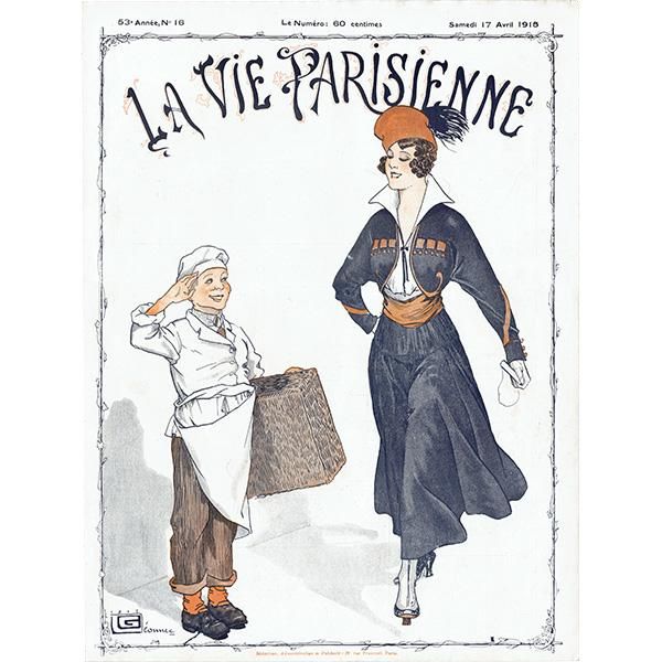 フランスの雑誌表紙 ～LA VIE PARISIENNE～より（ジョルジュ
