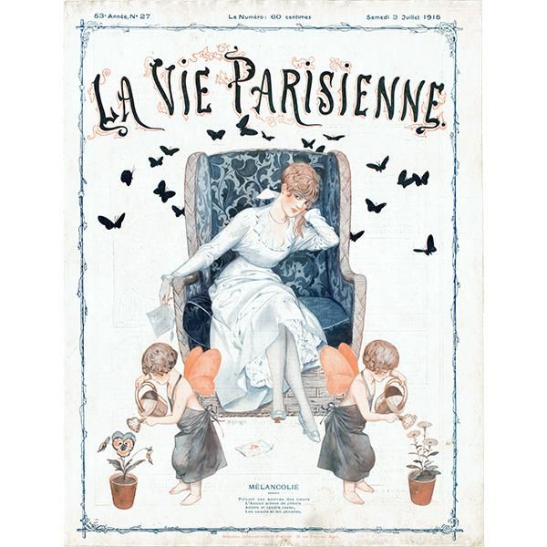 フランスの雑誌表紙 ～LA VIE PARISIENNE～より（シェリ