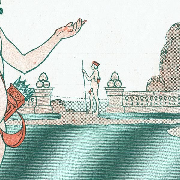 フランスの雑誌挿絵 ～LA VIE PARISIENNE～より（Léo Fontan
