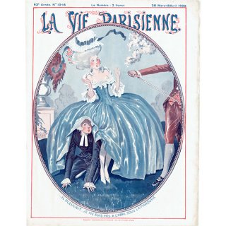 フランスの雑誌表紙 〜LA VIE PARISIENNE〜より（ジョルジュ・レオネック/Georges Léonnec）0452