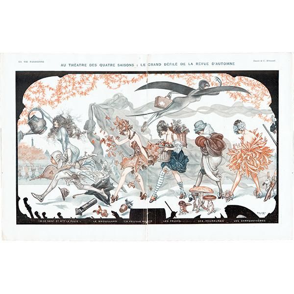 フランスの雑誌挿絵 ～LA VIE PARISIENNE～より（シェリ