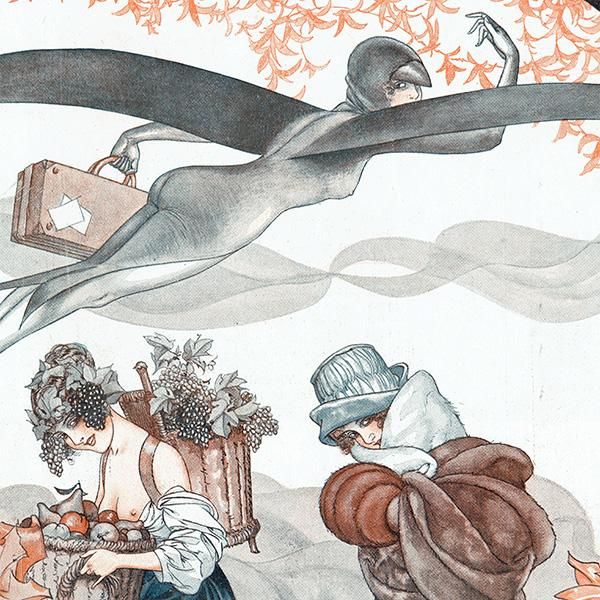 フランスの雑誌挿絵 ～LA VIE PARISIENNE～より（シェリ