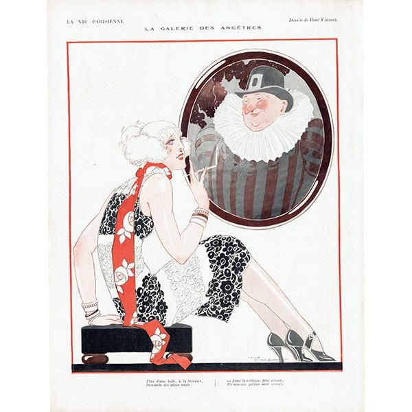 フランスの雑誌挿絵 ～LA VIE PARISIENNE～より（ルネ
