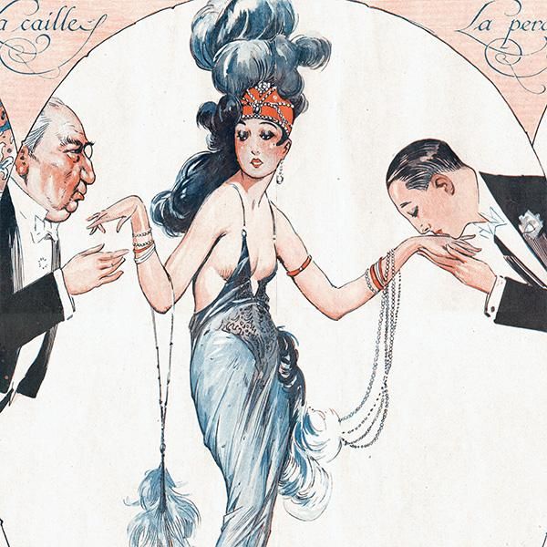 フランスの雑誌挿絵 ～LA VIE PARISIENNE～より（モーリス
