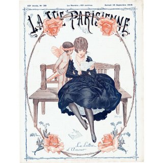 フランスの雑誌表紙 〜LA VIE PARISIENNE〜より（シェリ・エルアール/Chéri Hérouard）0475