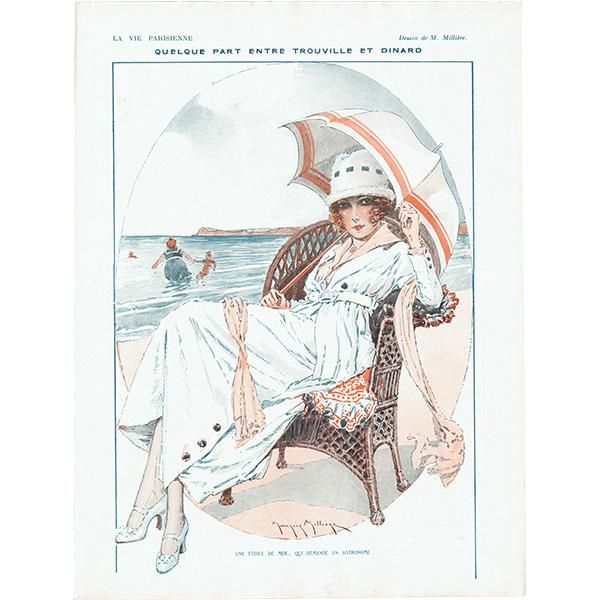 フランスの雑誌挿絵 ～LA VIE PARISIENNE～より（モーリス