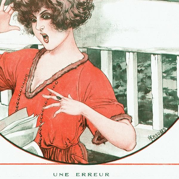フランスの雑誌挿絵 ～LA VIE PARISIENNE～より（シェリ
