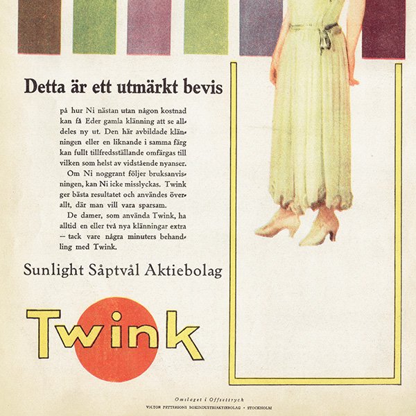 スウェーデンヴィンテージ広告 / SHELL オイル 1924年 0241