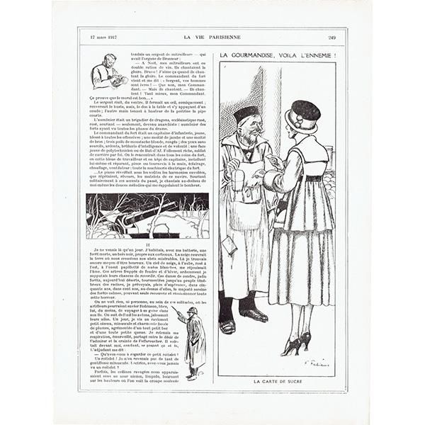 フランスの雑誌挿絵 ～LA VIE PARISIENNE～より（ジョルジュ