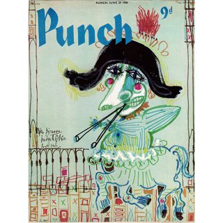 イギリスの風刺雑誌PUNCH(パンチ/ロナルド・サール)1960年6月29日号 0245