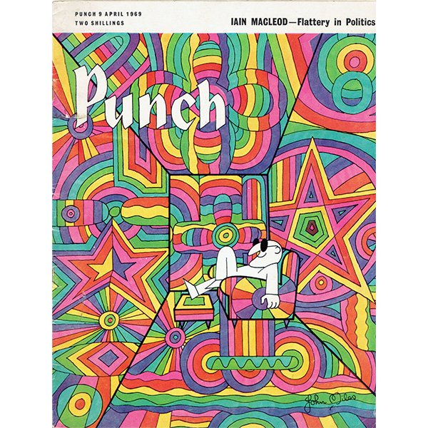 イギリスの風刺雑誌PUNCH(パンチ)1969年4月9日号 0246