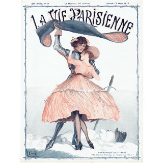 フランスの雑誌表紙 〜LA VIE PARISIENNE〜よりジョルジュ・レオネック/Georges Léonnec）0495