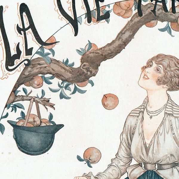 フランスの雑誌表紙 ～LA VIE PARISIENNE～より（シェリ