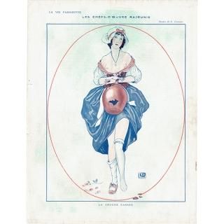ジョルジュ バルビエ アンリ・ド・レニエ ブレオ氏の出会い 洋書 古書 二重の愛人」（古書の愉しみ 33. アンリ・ド・レニエ +