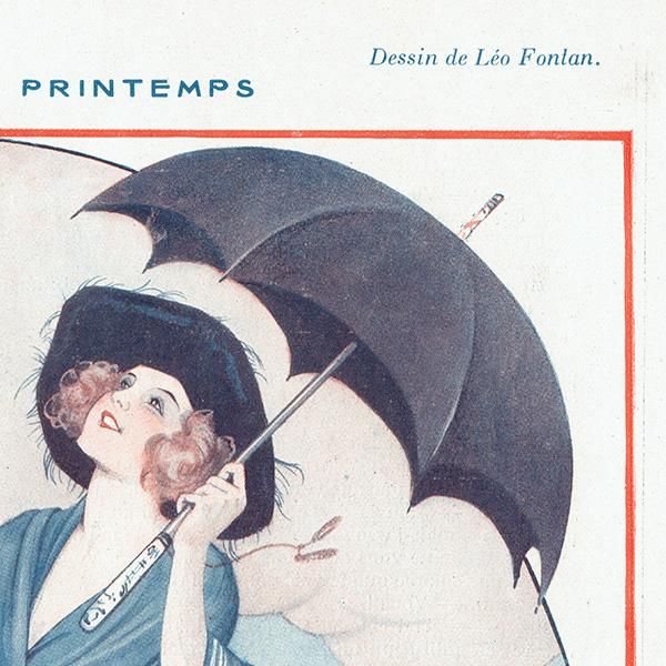 フランスの雑誌挿絵 ～LA VIE PARISIENNE～より（Léo Fontan
