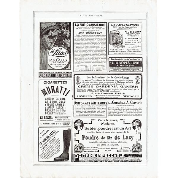 フランスの雑誌表紙 ～LA VIE PARISIENNE～より（ルネ・ヴィンセント/René Vincent）0501