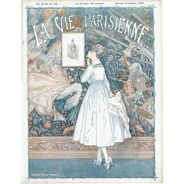 フランスの雑誌表紙 ～LA VIE PARISIENNE～より（シェリ